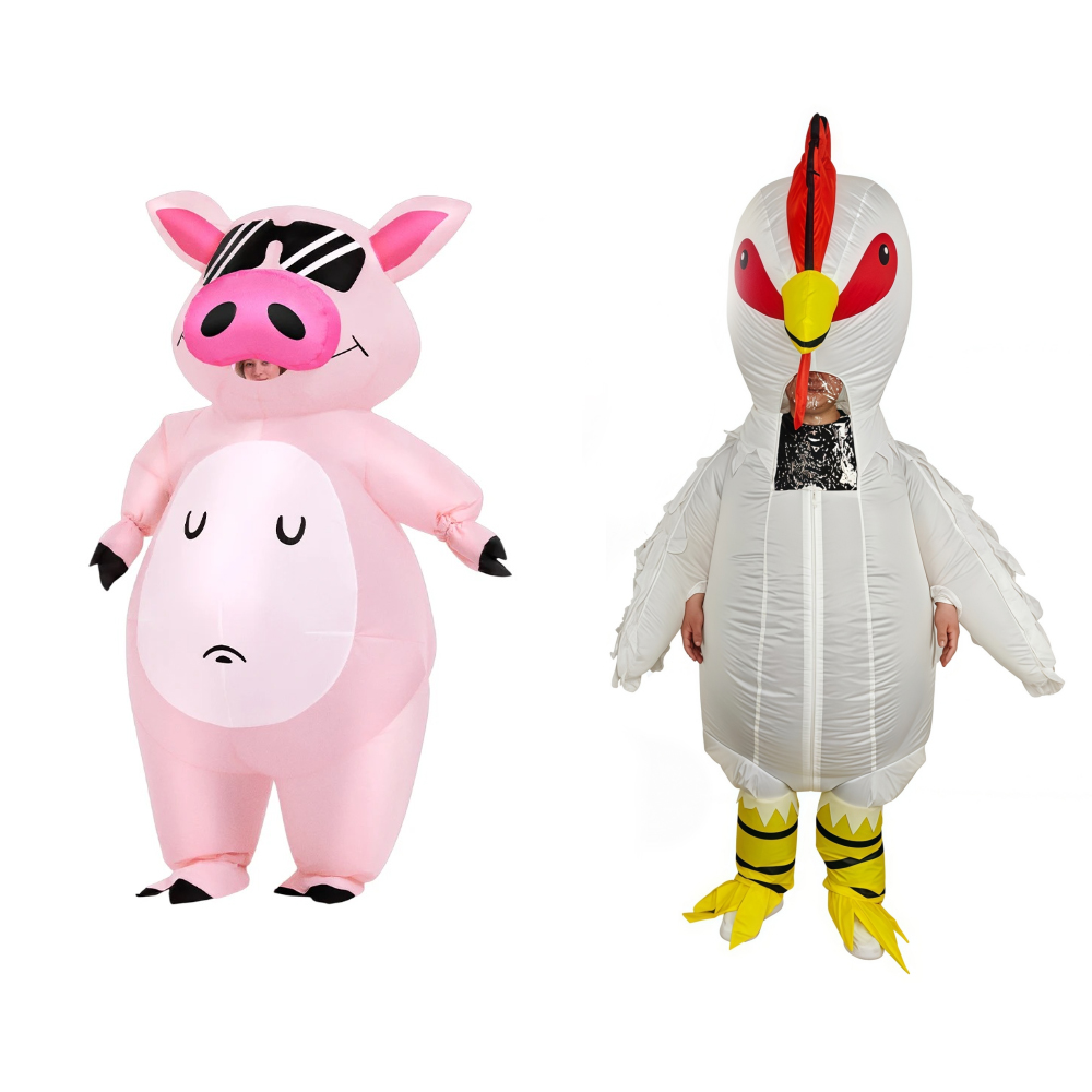 Cartoon Animal Piglet Inflatab - Cocktail Shaker Set ulasan dan harga