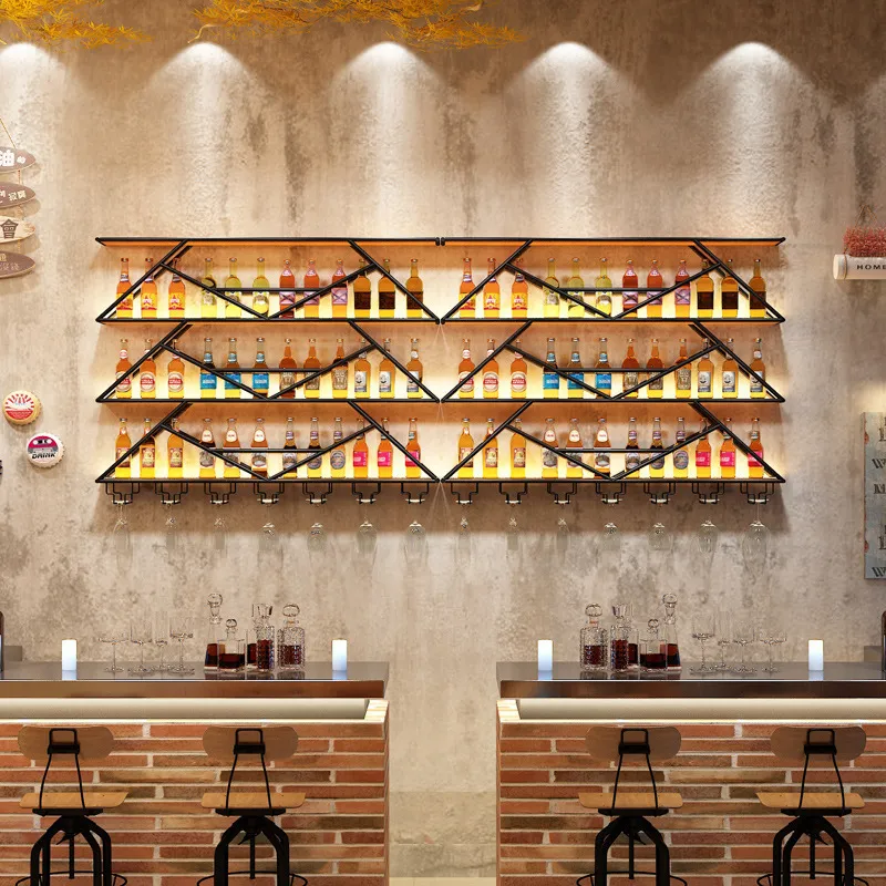 Wall Mounted Wine Rack Wrought - Wine & Beer Guayaquil ulasan dan harga