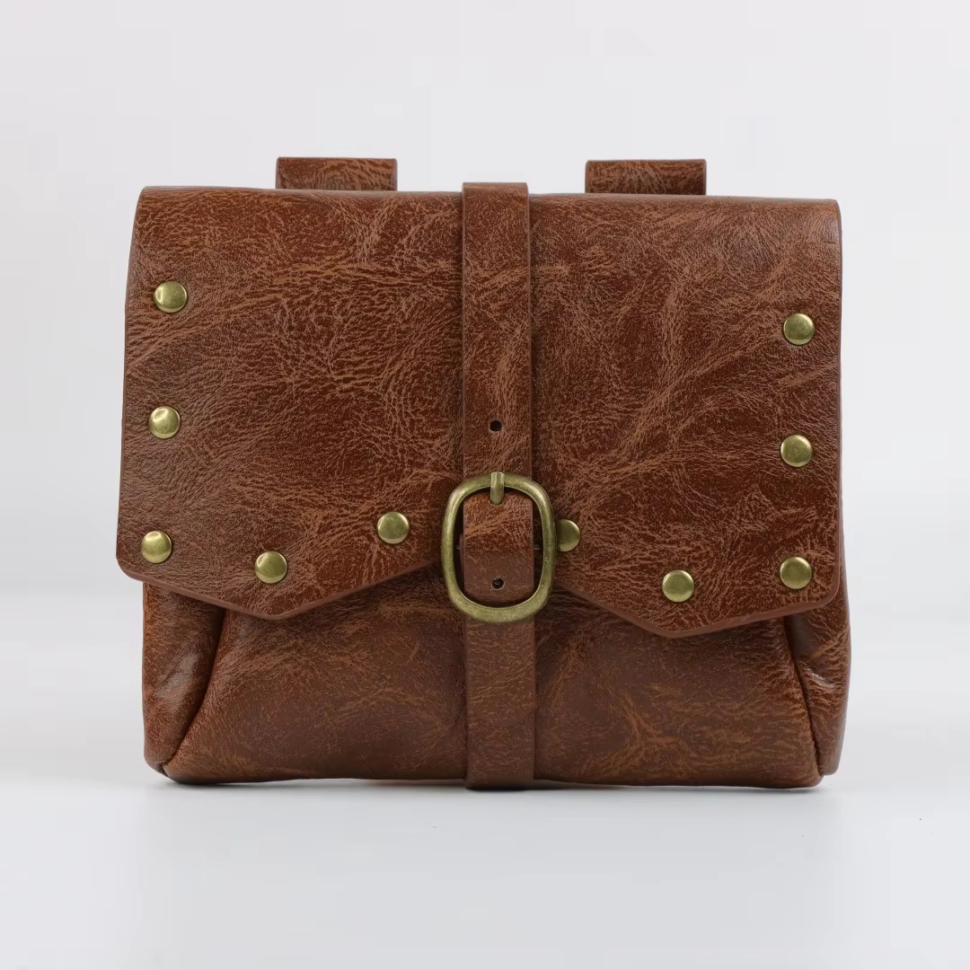 Viking Retro Pu Leather Waist  - Cocktail Shaker Set ulasan dan harga